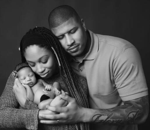 Kenneth Ferguson with his family.